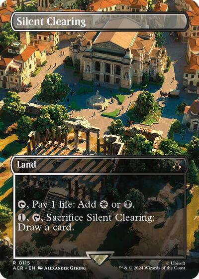 Silent Clearing (Borderless) (Universes Beyond: Assassin's Creed) Medium Play
