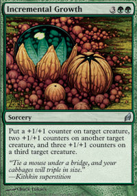 Incremental Growth (Lorwyn) Medium Play