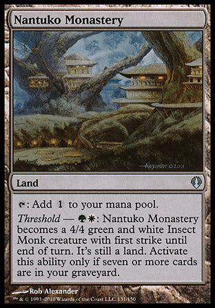 Nantuko Monastery (Archenemy) Medium Play