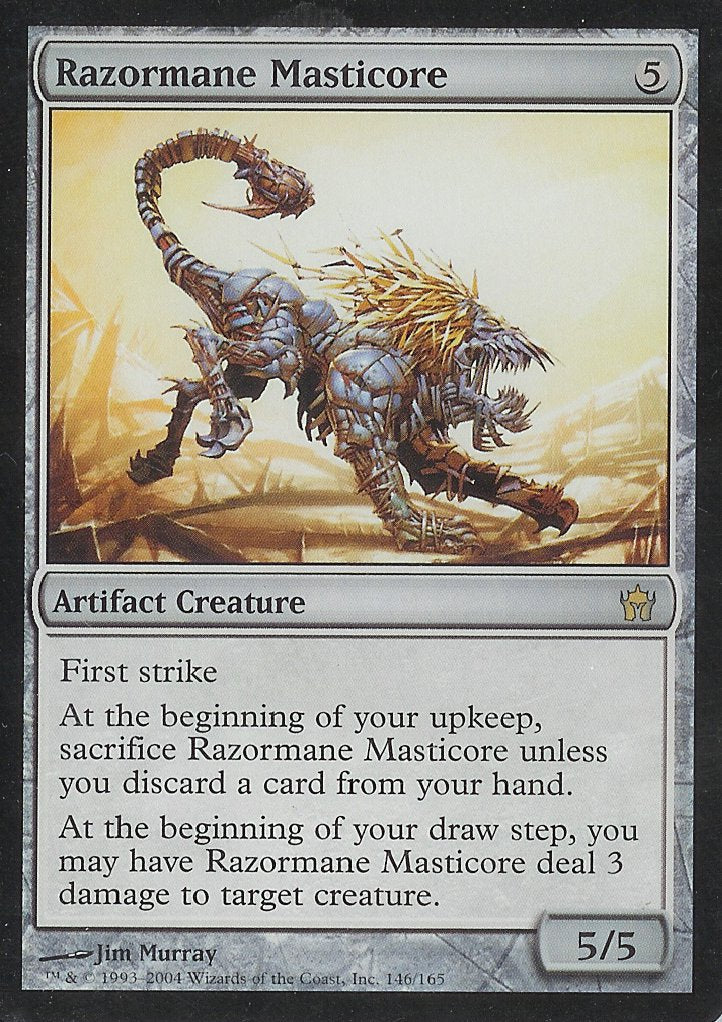 Razormane Masticore|16|0|0.00