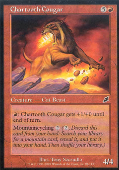 Chartooth Cougar (Scourge) Light Play