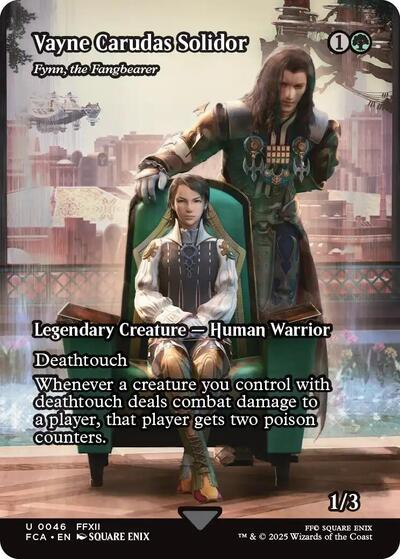 Vayne Carudas Solidor - Fynn, the Fangbearer (Showcase) (Universes Beyond: FINAL FANTASY: Through the Ages) Light Play