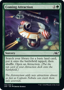 Coming Attraction (Unfinity) Near Mint Foil