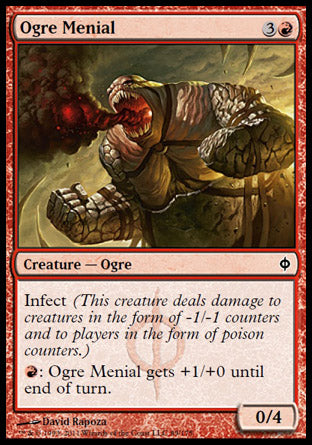 Ogre Menial (New Phyrexia) Light Play