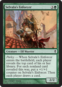 Selvala's Enforcer (Conspiracy) Medium Play