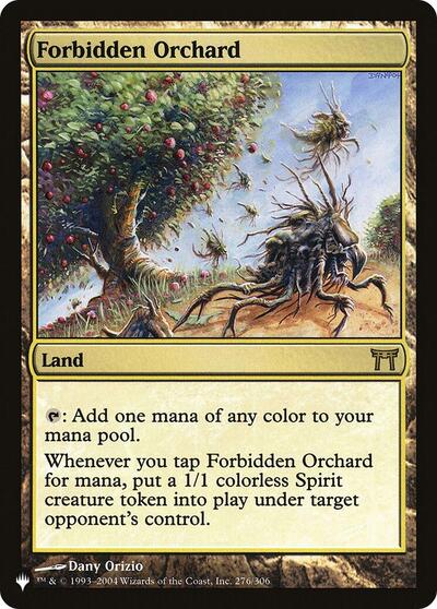Forbidden Orchard (The List) Near Mint