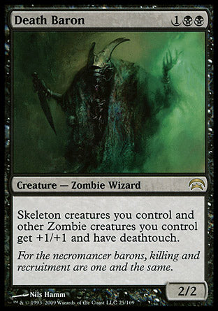 Death Baron (Planechase) Light Play