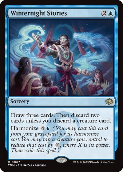 Winternight Stories (Promo Pack: Tarkir: Dragonstorm) Near Mint