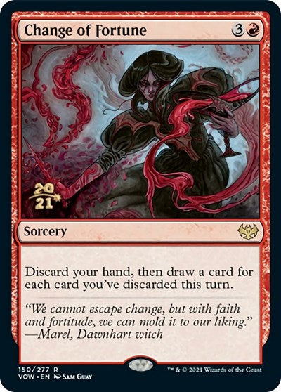 Change of Fortune (Promos: Prerelease Cards) Medium Play Foil