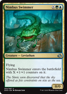 Nimbus Swimmer (Duel Decks: Kiora vs Elspeth) Medium Play