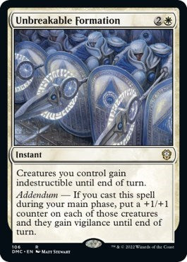 Unbreakable Formation|0|0|0.00