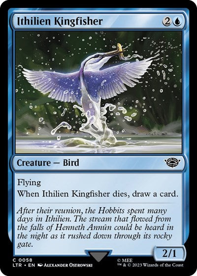 Ithilien Kingfisher (Universes Beyond: The Lord of the Rings: Tales of Middle-earth) Near Mint
