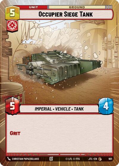 Occupier Siege Tank (Hyperspace Foil) (Jump to Lightspeed) Near Mint Foil