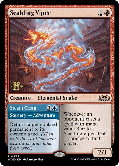 Scalding Viper (Promos: Prerelease Cards) Near Mint Foil