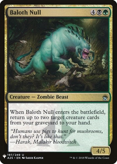 Baloth Null (Mystery Booster) Light Play