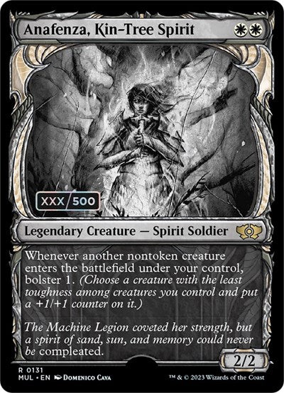 Anafenza, Kin-Tree Spirit (Serialized) (March of the Machine: Multiverse Legends) Near Mint Foil