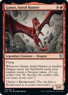 Ganax, Astral Hunter (Commander Legends: Battle for Baldur's Gate) Medium Play