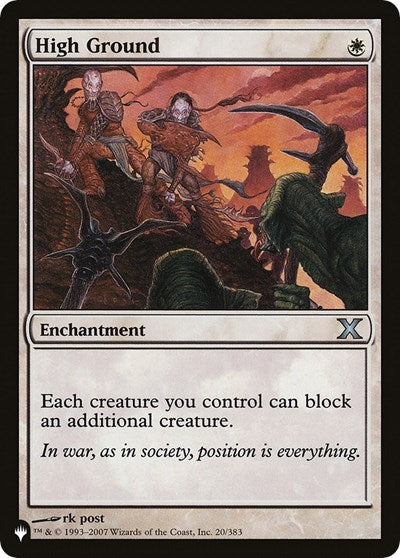 High Ground (The List) Medium Play