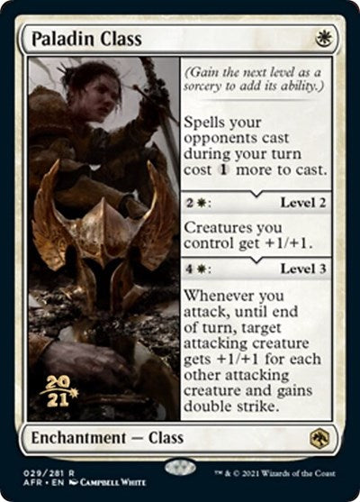 Paladin Class (Promos: Prerelease Cards) Near Mint Foil