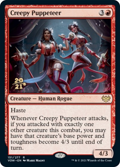 Creepy Puppeteer (Promos: Prerelease Cards) Near Mint Foil