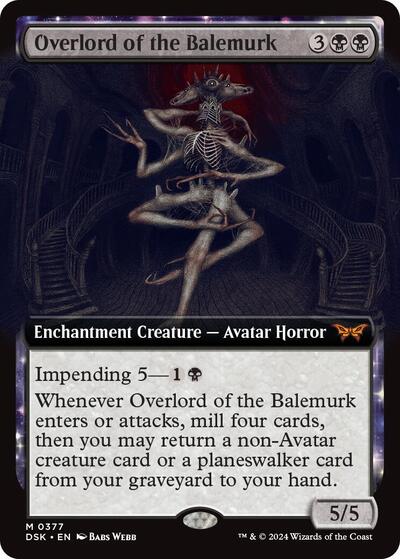 Overlord of the Balemurk Extended Art|1|0|0.00