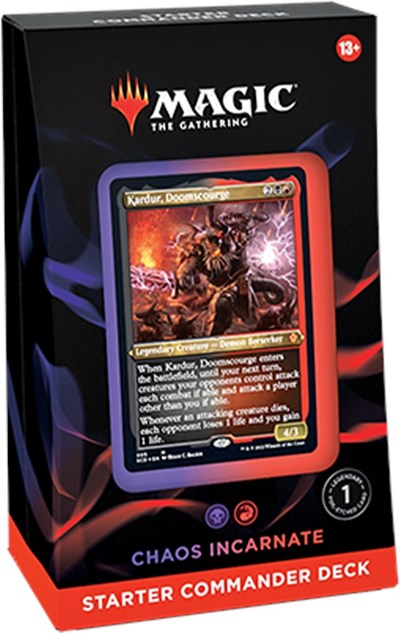 Starter Commander Deck Chaos Incarnate|14|0|0.00