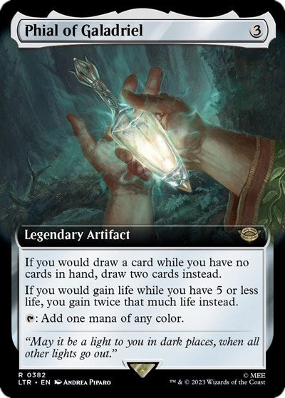 Phial of Galadriel (Extended Art) (Universes Beyond: The Lord of the Rings: Tales of Middle-earth) Near Mint Foil