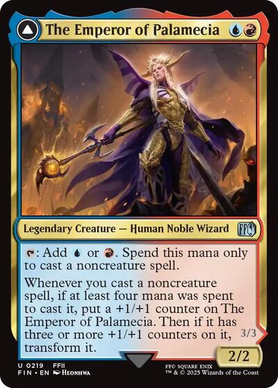 The Emperor of Palamecia (Universes Beyond: FINAL FANTASY) Near Mint Foil