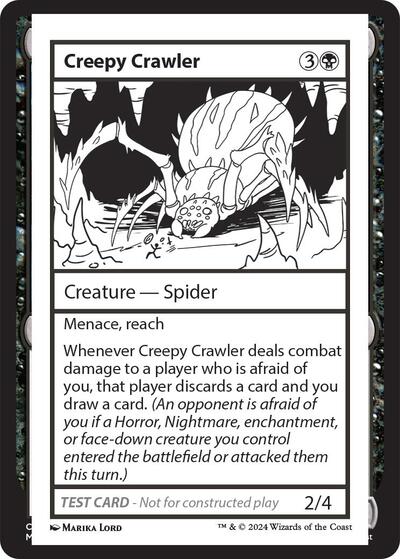 Creepy Crawler (Mystery Booster 2 Playtest Cards) Light Play