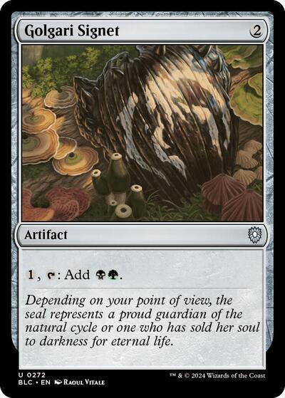 Golgari Signet|42|0|0.00