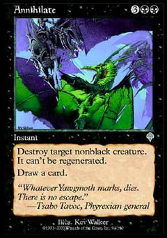 Annihilate (Invasion) Medium Play Foil