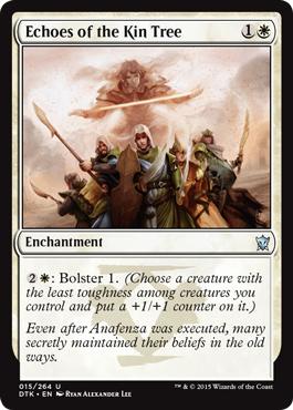 Echoes of the Kin Tree (Dragons of Tarkir) Near Mint Foil