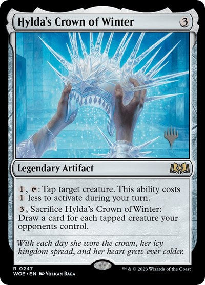 Hylda's Crown of Winter (Promo Pack: Wilds of Eldraine) Light Play Foil
