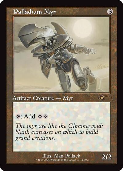 Palladium Myr (Retro Frame) (Promos: WPN and Gateway) Near Mint Foil