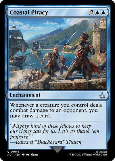 Coastal Piracy (Universes Beyond: Assassin's Creed) Near Mint Foil