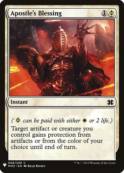 Apostle's Blessing (Mystery Booster) Near Mint