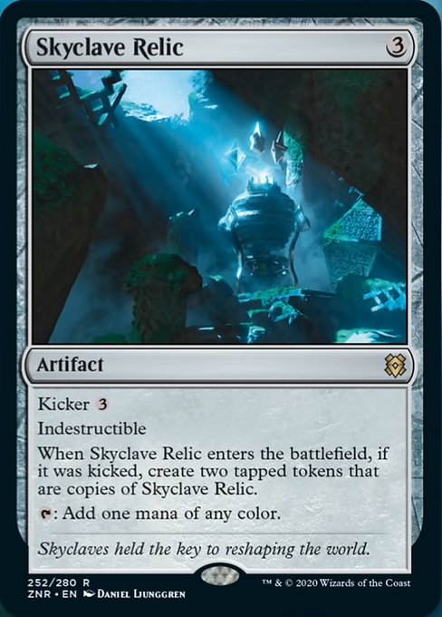 Skyclave Relic (Zendikar Rising) Medium Play
