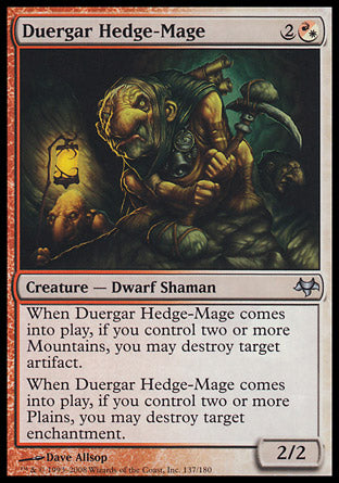 Duergar Hedge-Mage (Eventide) Light Play