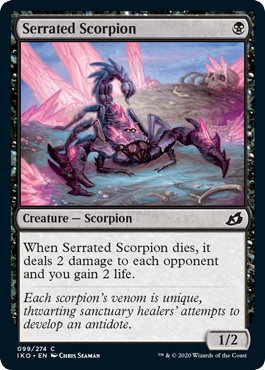 Serrated Scorpion (Ikoria: Lair of Behemoths) Medium Play