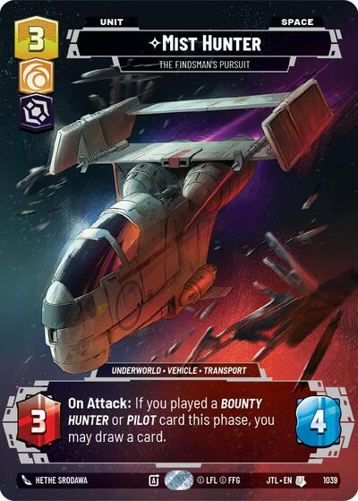 Mist Hunter The Findsman's Pursuit (Prestige) (Jump to Lightspeed) Near Mint