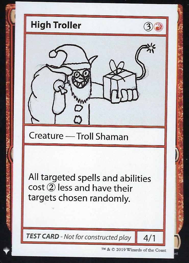 High Troller (Mystery Booster Test Print) Near Mint