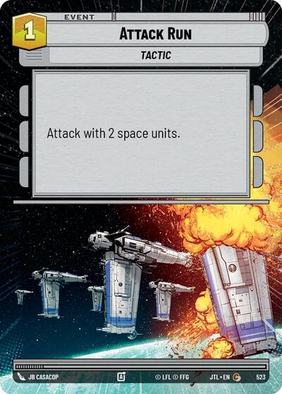 Attack Run (Hyperspace) (Jump to Lightspeed) Near Mint