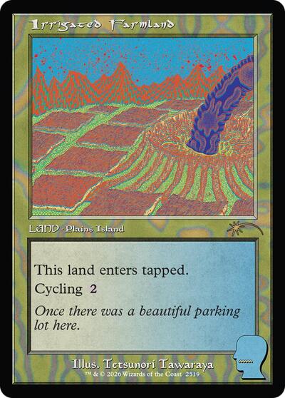 Irrigated Farmland (Secret Lair) Light Play