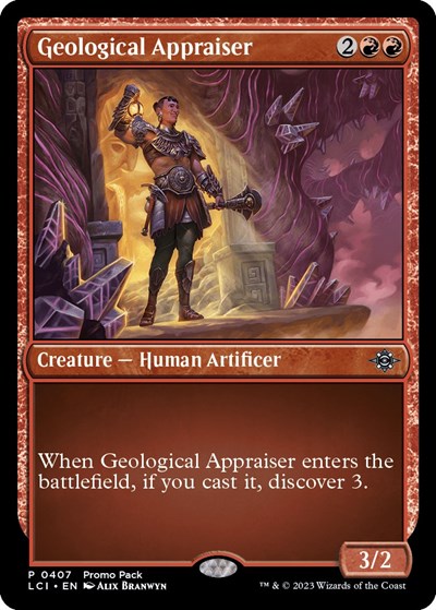 Geological Appraiser (Promo Pack: The Lost Caverns of Ixalan) Near Mint