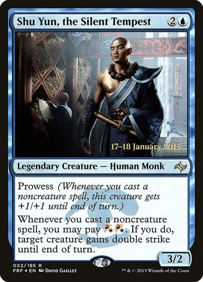 Shu Yun, the Silent Tempest (Promos: Prerelease Cards) Near Mint Foil