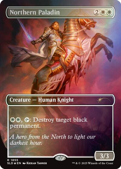 Northern Paladin (Rainbow Foil) (Secret Lair) Light Play Foil