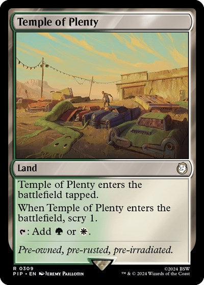 Temple of Plenty (Universes Beyond: Fallout) Near Mint Foil