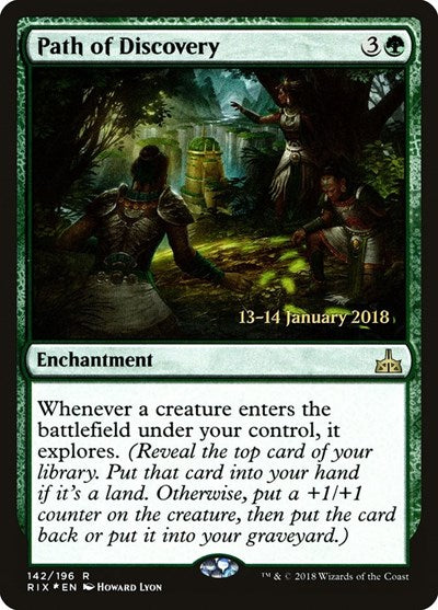 Path of Discovery (Promos: Prerelease Cards) Medium Play Foil