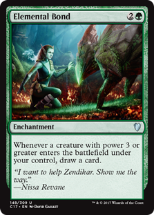 Elemental Bond (Commander 2017) Medium Play