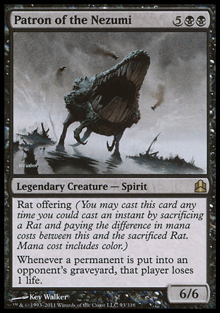 Patron of the Nezumi (Commander) Near Mint